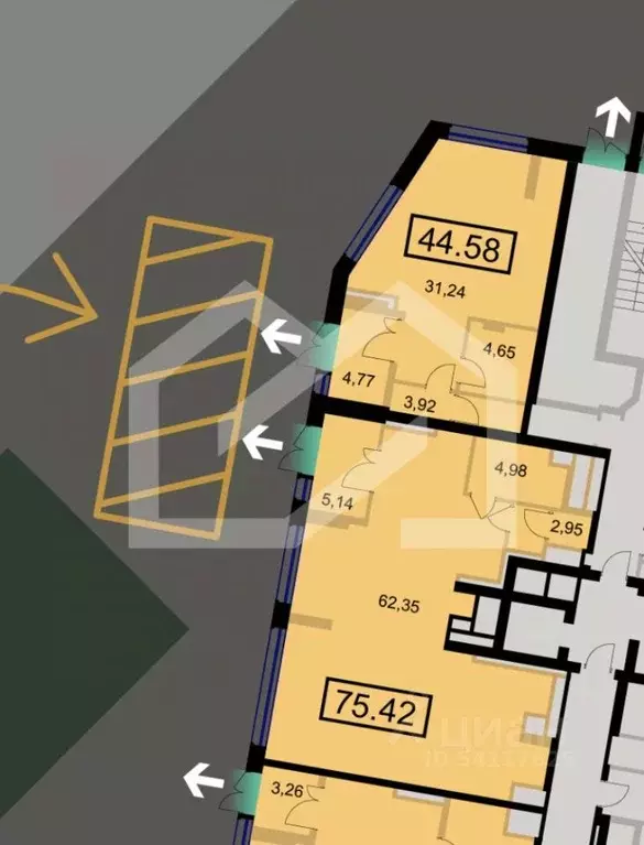 Помещение свободного назначения в Московская область, Химки Планерный ... - Фото 2