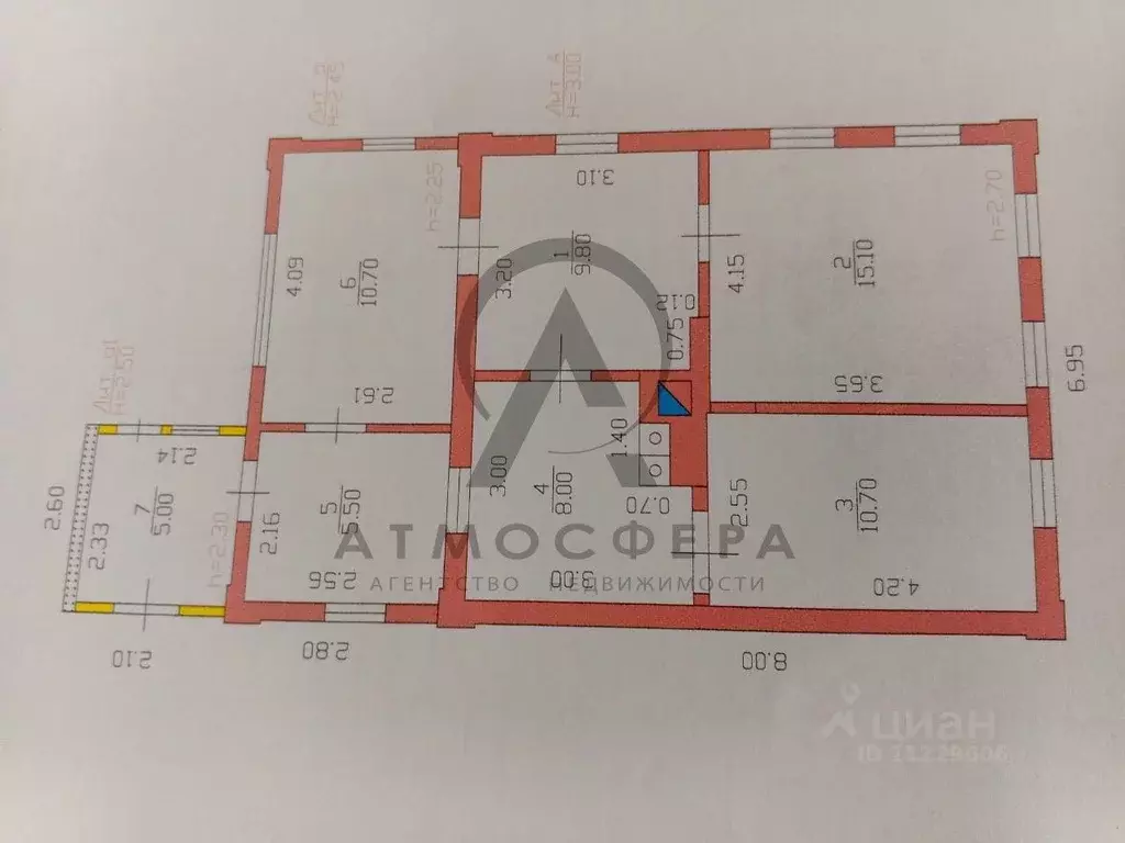 Дом в Краснодарский край, Апшеронск ул. Тельмана (67 м) - Фото 1