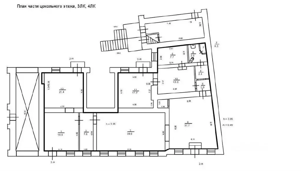 Торговая площадь в Санкт-Петербург Гороховая ул., 52 (173 м) - Фото 0