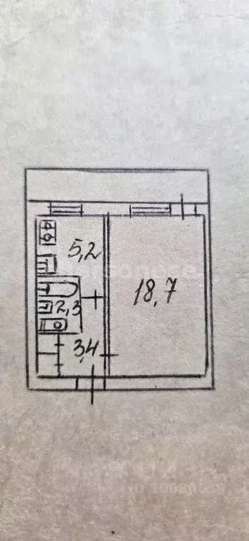 1-к кв. Севастополь ул. Павла Корчагина, 30 (32.5 м) - Фото 2