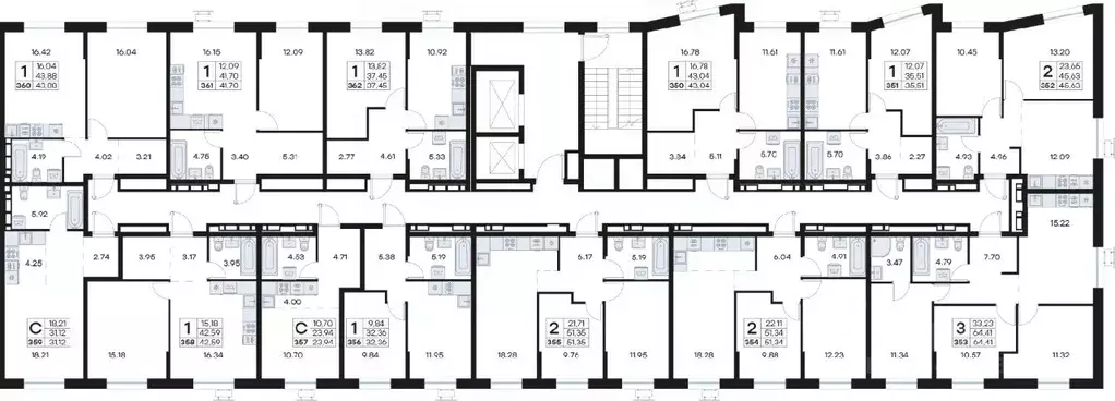 Студия Приморский край, Владивосток Катерная ул., 31/2 (31.12 м) - Фото 2