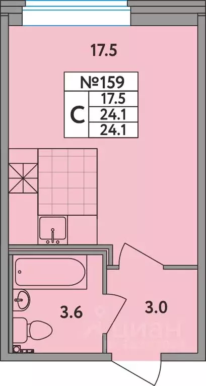 Студия Ленинградская область, Всеволожский район, д. Новое Девяткино ... - Фото 1