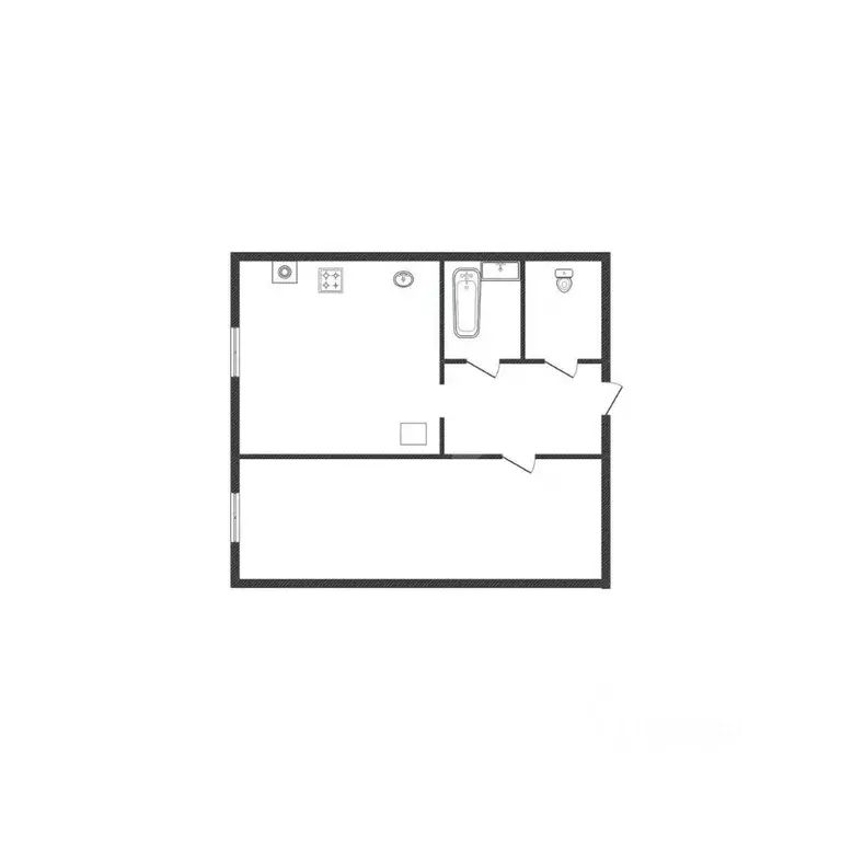 2-к кв. Смоленская область, Смоленск ул. Шевченко, 91А (33.2 м) - Фото 1