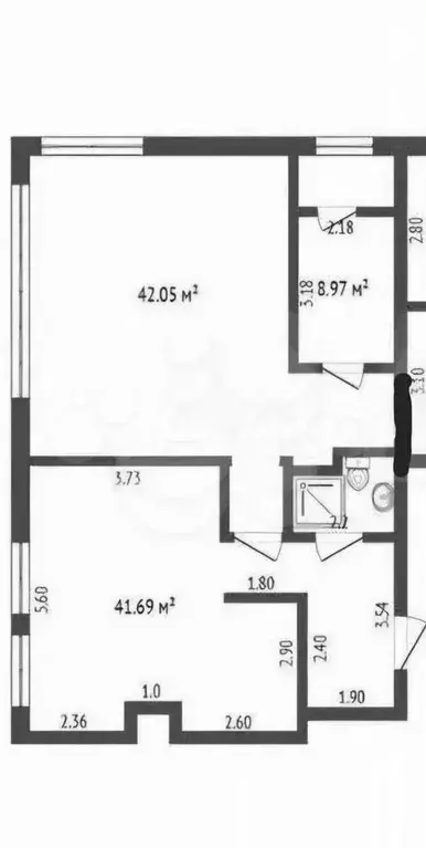 2-к. квартира, 90 м, 8/10 эт. - Фото 0