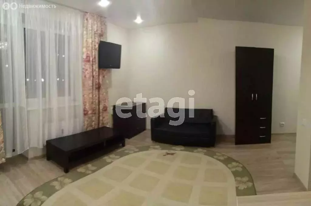 Квартира-студия: Тюмень, улица Дмитрия Менделеева, 2 (30 м) - Фото 1