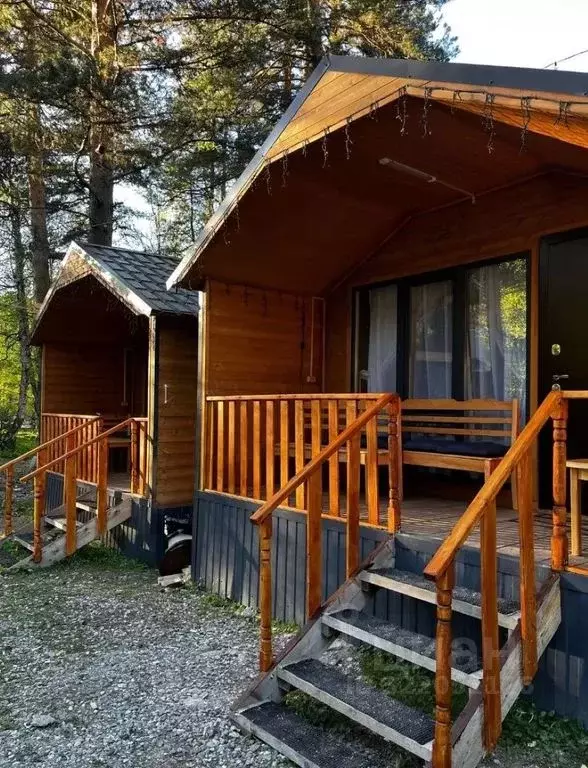 Дом в Карачаево-Черкесия, Зеленчукский район, с. Архыз  (34 м) - Фото 0