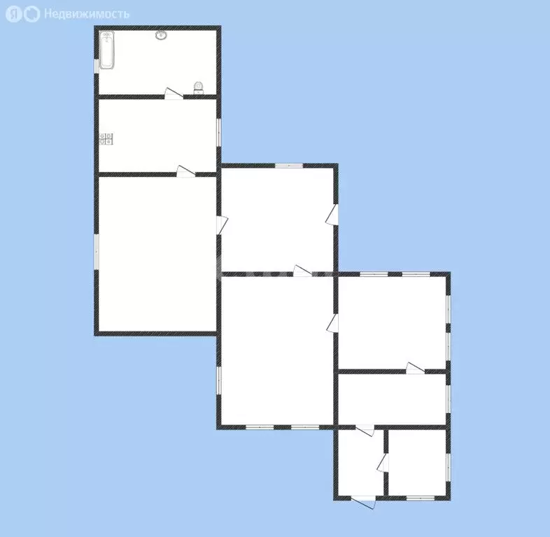 Дом в Черкесск, Набережная улица (108 м) - Фото 1