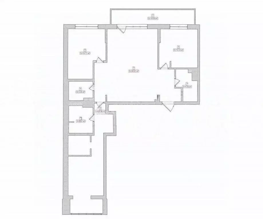 4-к кв. Санкт-Петербург бул. Александра Грина, 2к2 (110.0 м) - Фото 2