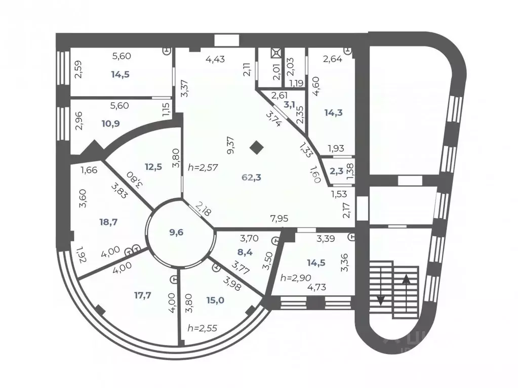 Офис в Челябинская область, Челябинск ул. Маркса, 131 (250 м) - Фото 1