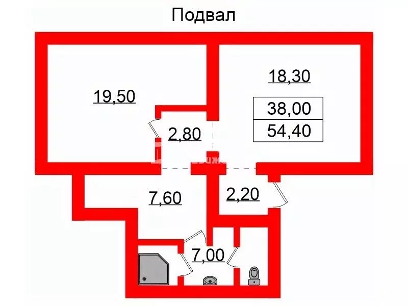 Помещение свободного назначения в Санкт-Петербург просп. Юрия ... - Фото 1