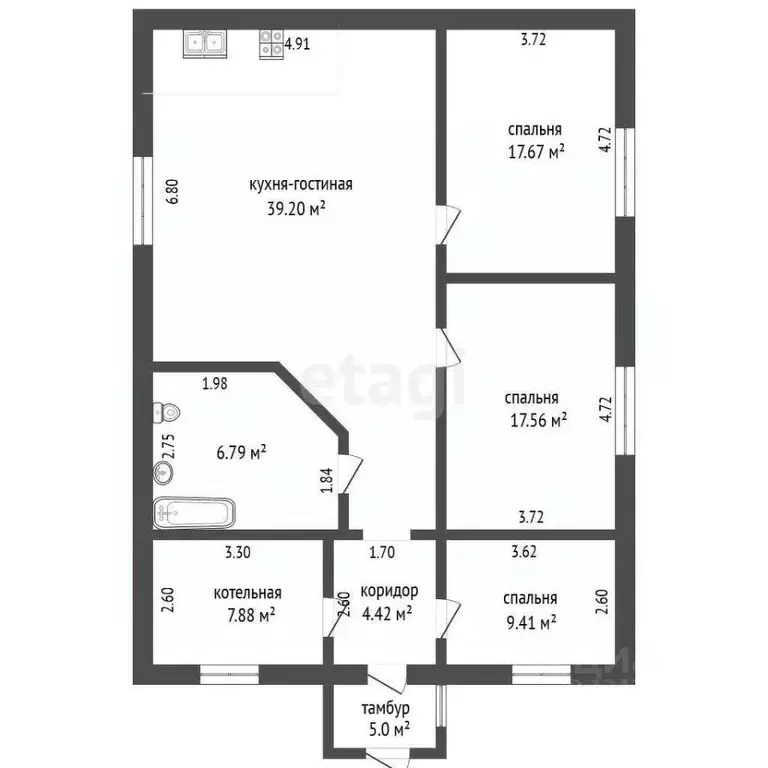 Дом в Белгородская область, Белгородский район, Беловское с/пос, с. ... - Фото 2