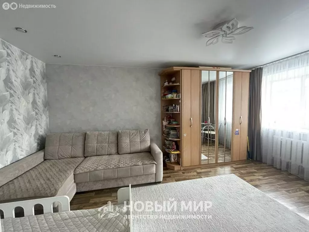 1-комнатная квартира: Бор, улица Крупской, 22 (30.3 м) - Фото 1