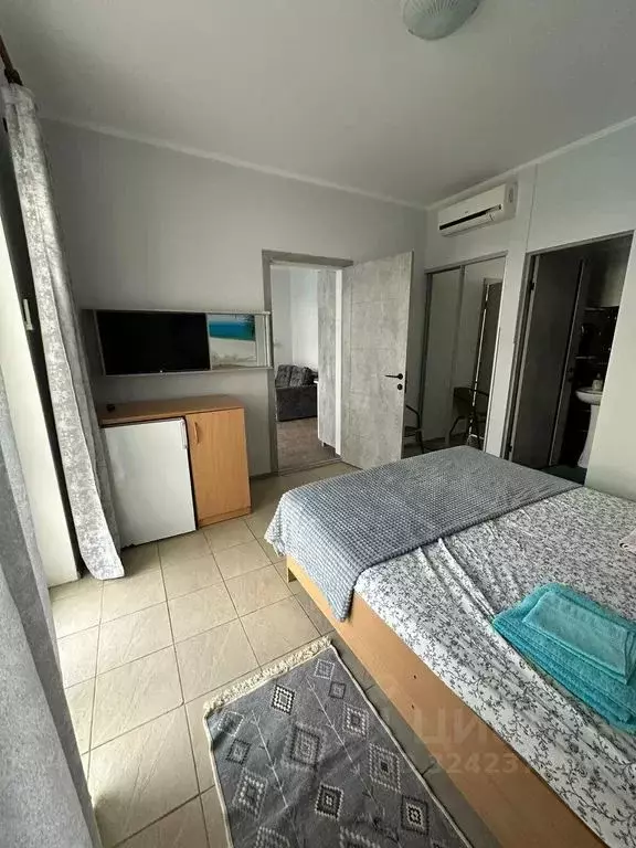 Комната Крым, Сакский район, Лесновское с/пос, с. Прибрежное ул. ... - Фото 1