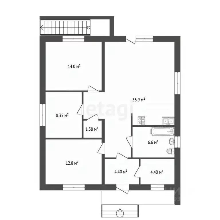 Дом в Ставропольский край, Ессентуки пос. Калинина,  (167 м) - Фото 2