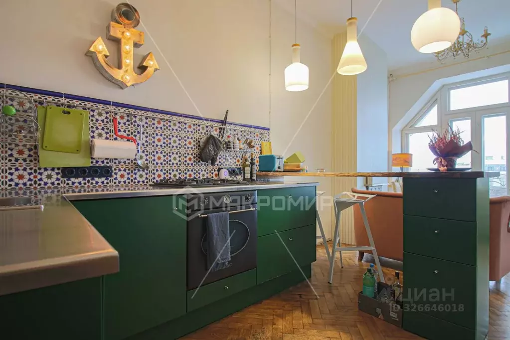 1-к кв. Санкт-Петербург Бородинская ул., 1/88 (58.0 м) - Фото 0