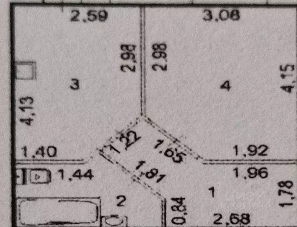 1-к кв. Красноярский край, Сосновоборск Солнечная ул., 14 (34.0 м) - Фото 0