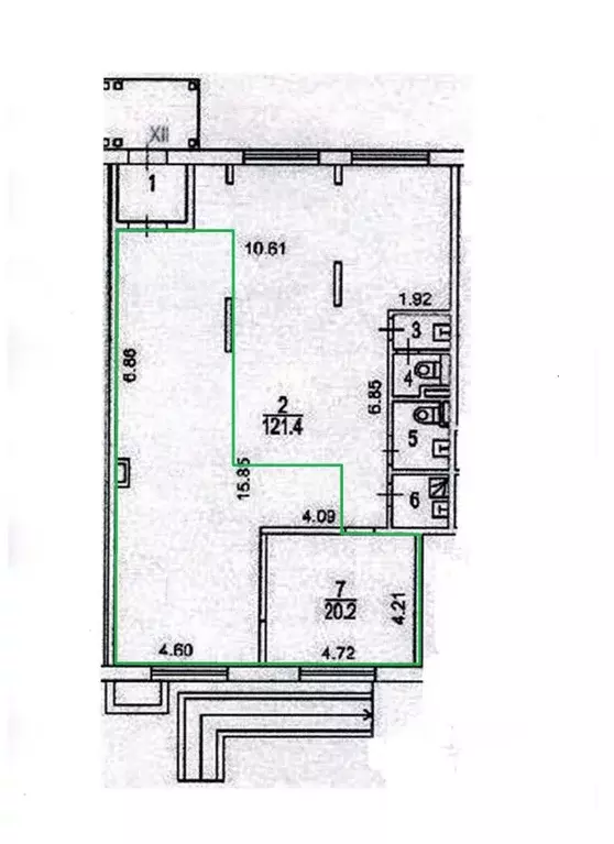 Помещение свободного назначения в Москва Митинская ул., 28к3 (80 м) - Фото 2