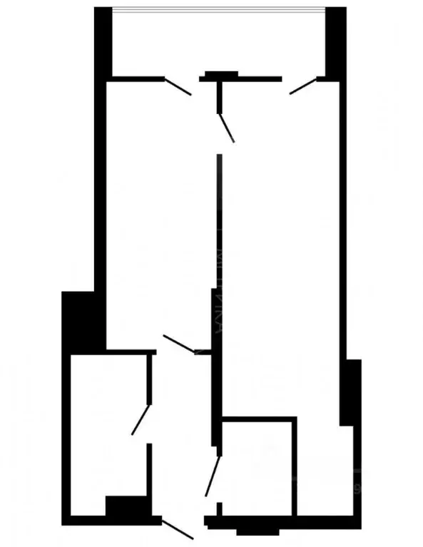 1-к кв. Тюменская область, Тюмень ул. Мельникайте, 32к2 (48.4 м) - Фото 2
