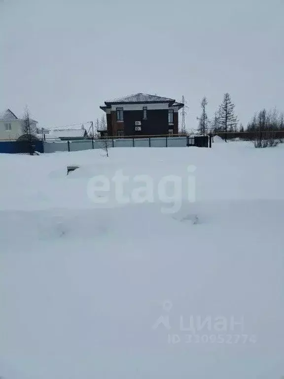 Участок в Ямало-Ненецкий АО, Новый Уренгой Мечта СНТ, ул. Вьюжная, 13 ... - Фото 1