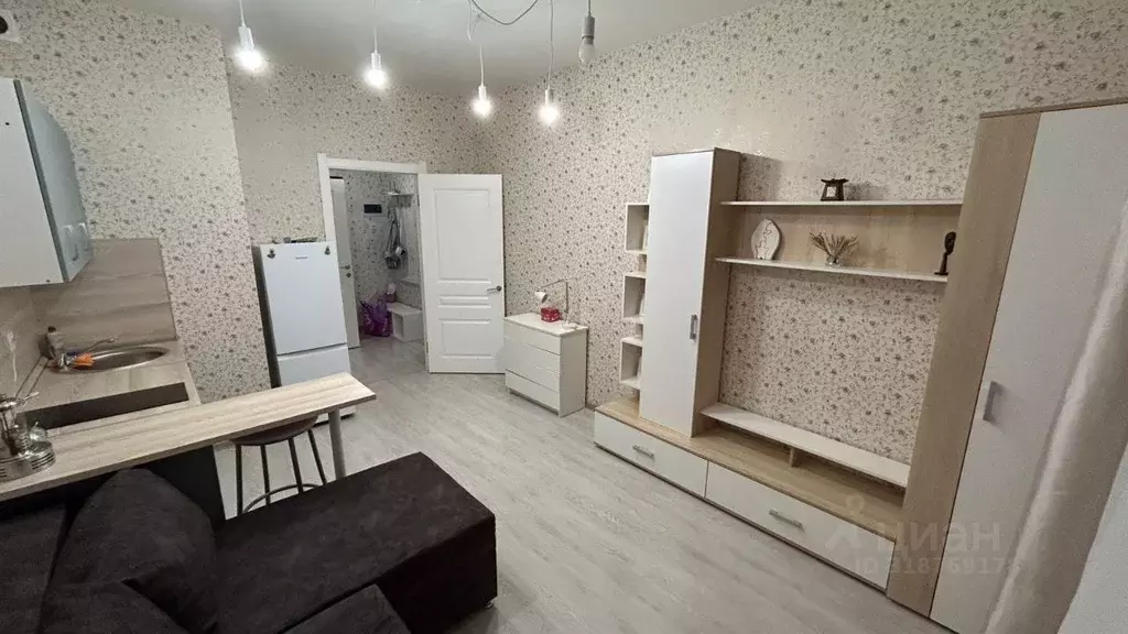 Студия Санкт-Петербург ул. Плесецкая, 10 (25.0 м) - Фото 1