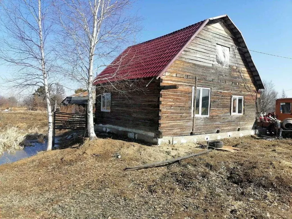 Дом в Хабаровский край, Хабаровский район, с. Галкино Садовая ул., 10А ... - Фото 0