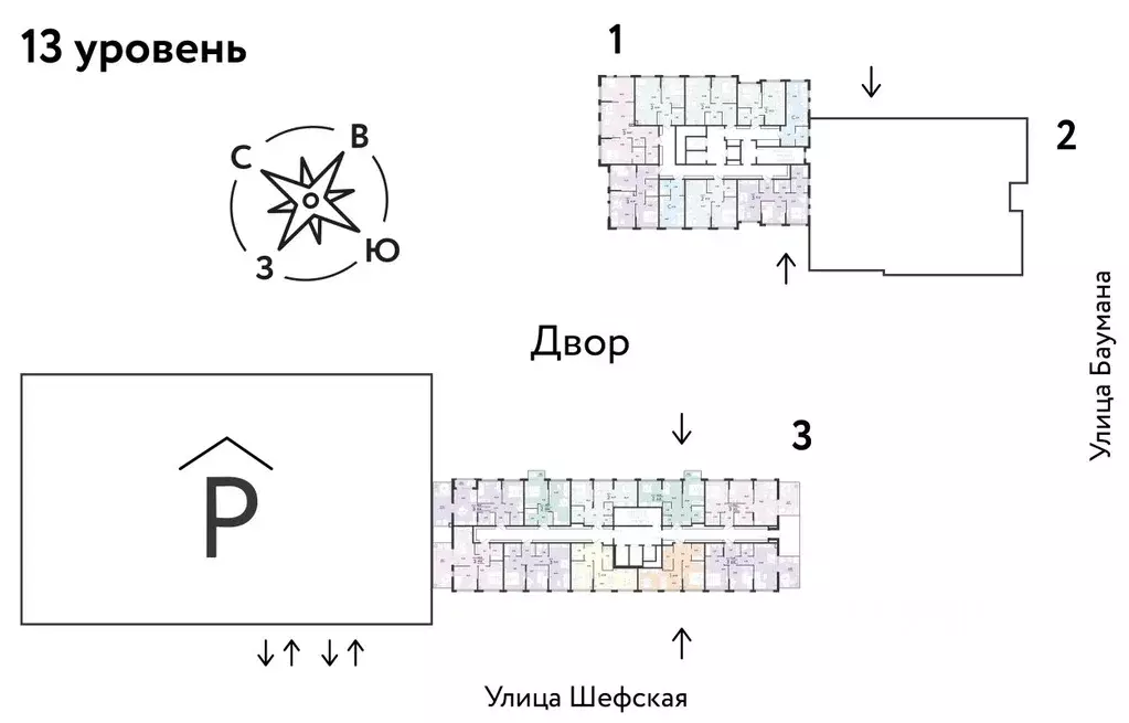 3-к кв. Свердловская область, Екатеринбург ул. Шефская, 22А (70.61 м) - Фото 1