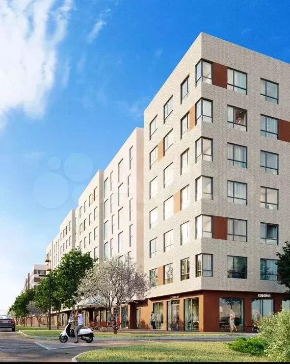 2-к. квартира, 65 м, 6/7 эт. - Фото 1