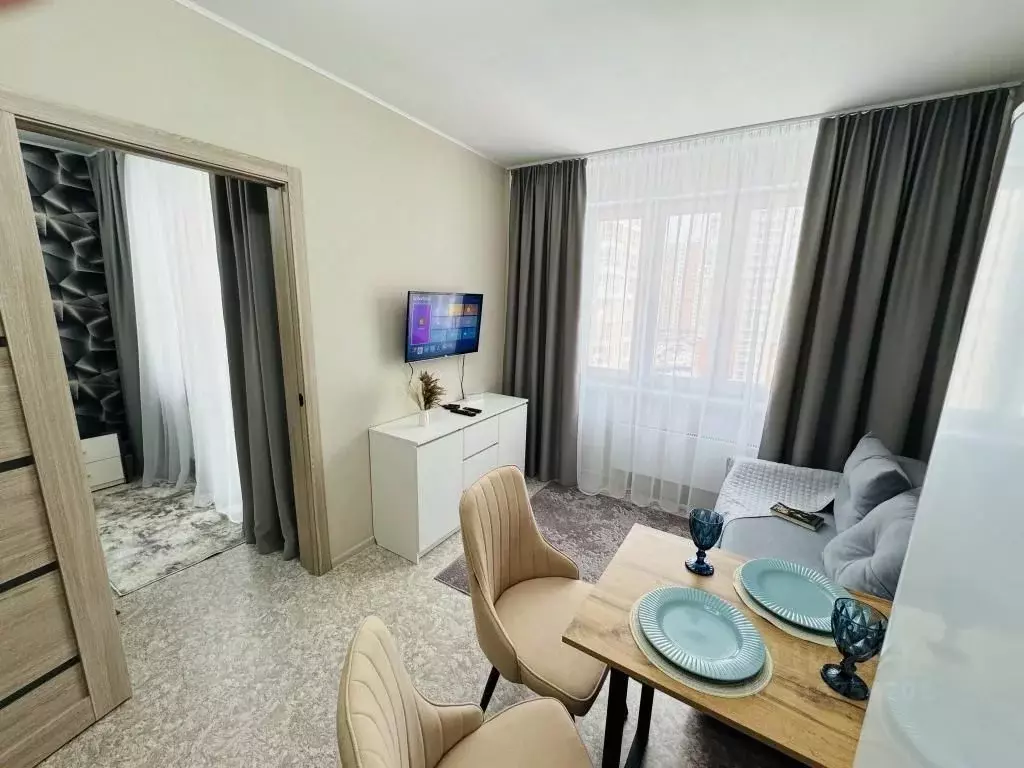 1-к кв. Красноярский край, Красноярск Лесопарковая ул., 43к2 (50.0 м) - Фото 1