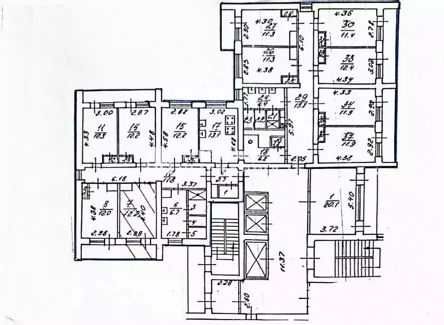 Комната Санкт-Петербург Брестский бул., 17 (12.2 м) - Фото 2