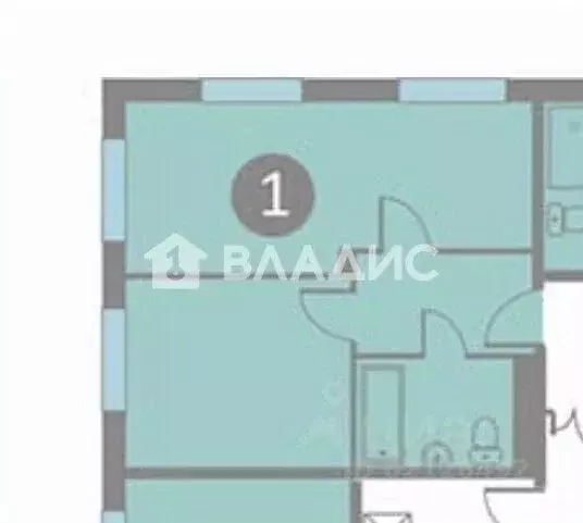 1-к кв. Санкт-Петербург Варфоломеевская ул., 6 (40.0 м) - Фото 2