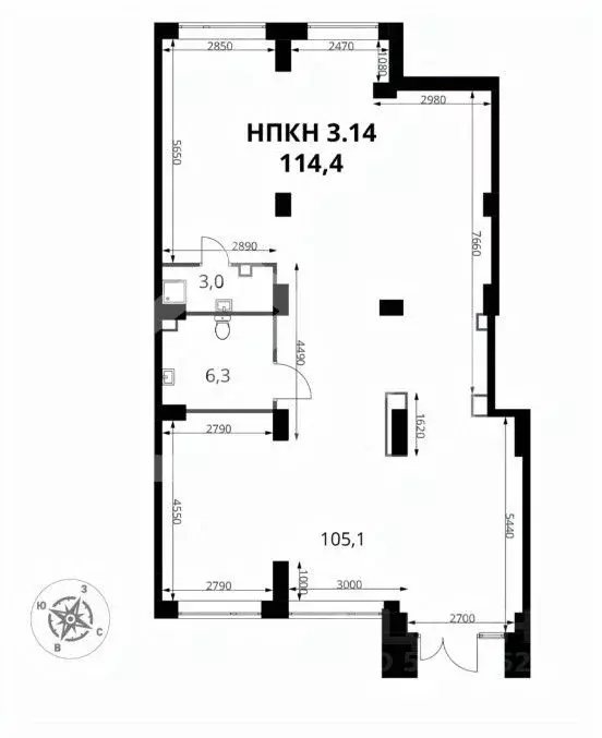 Торговая площадь в Московская область, Ленинский городской округ, д. ... - Фото 2