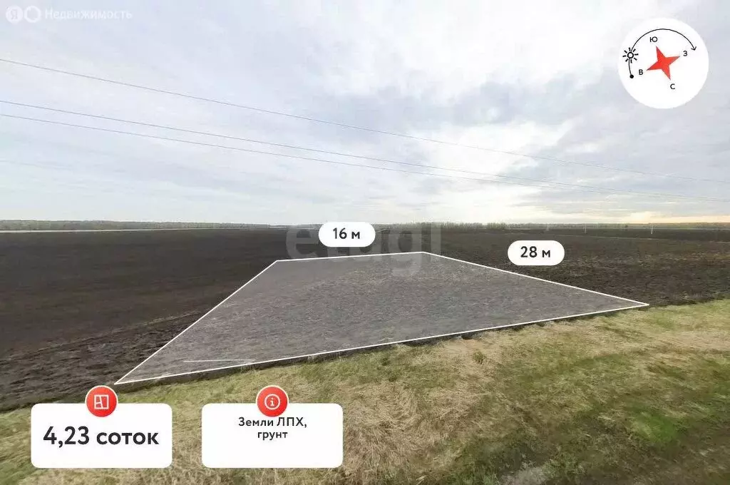 Участок в Тюмень (4.23 м) - Фото 0