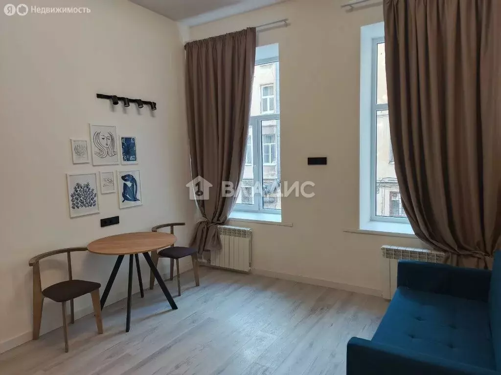 Квартира-студия: Санкт-Петербург, 10-я Советская улица, 18 (26 м) - Фото 1