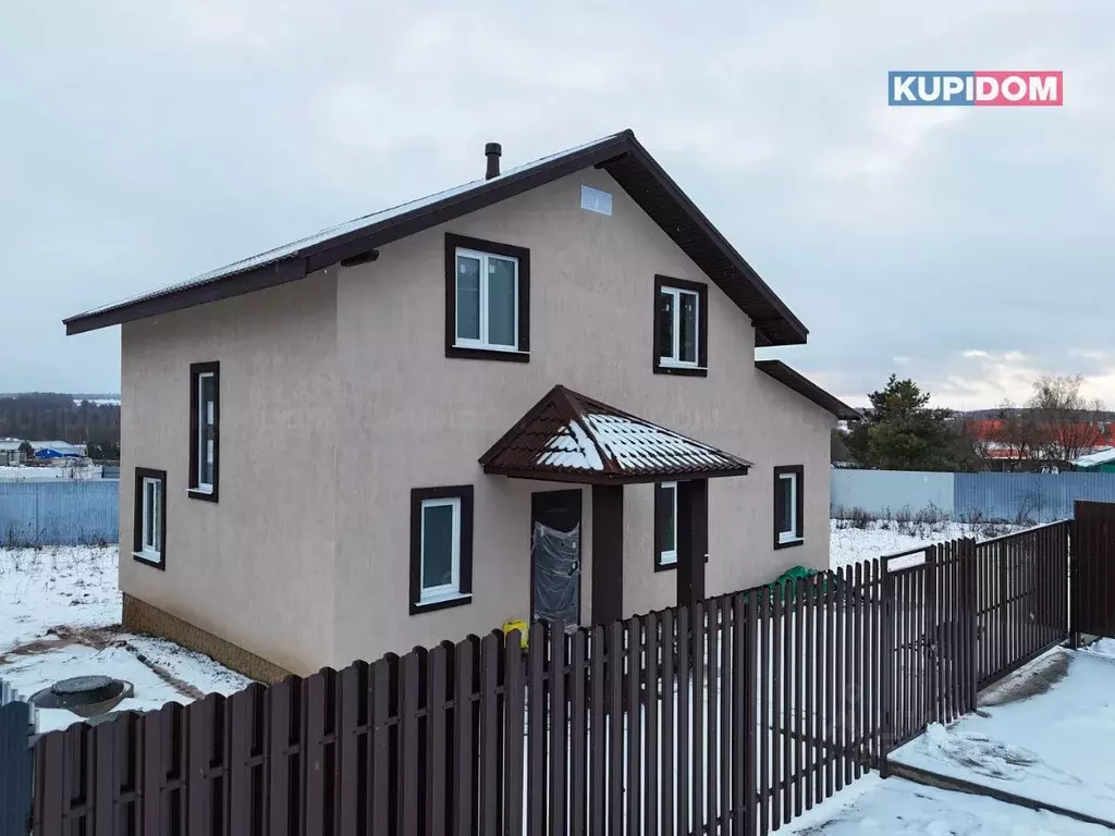 Дом в Калужская область, Боровский район, Совьяки с/пос, Боровики-2 кп ... - Фото 0
