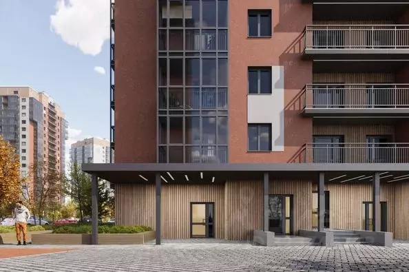 Студия Красноярский край, Красноярск Лето жилой комплекс (35.85 м) - Фото 1