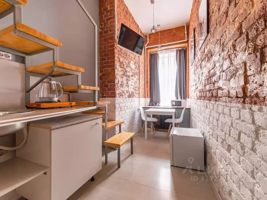 Студия Санкт-Петербург Коломенская ул., 10 (25.0 м) - Фото 1