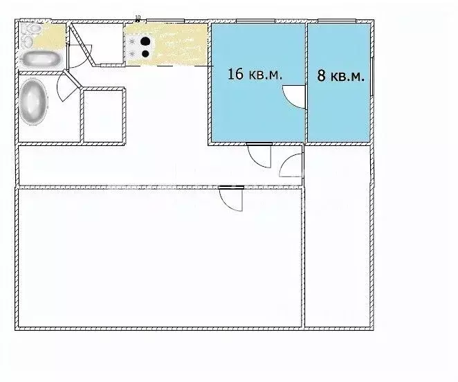 Комната Москва Цветной бул., 25С1 (24.0 м) - Фото 2