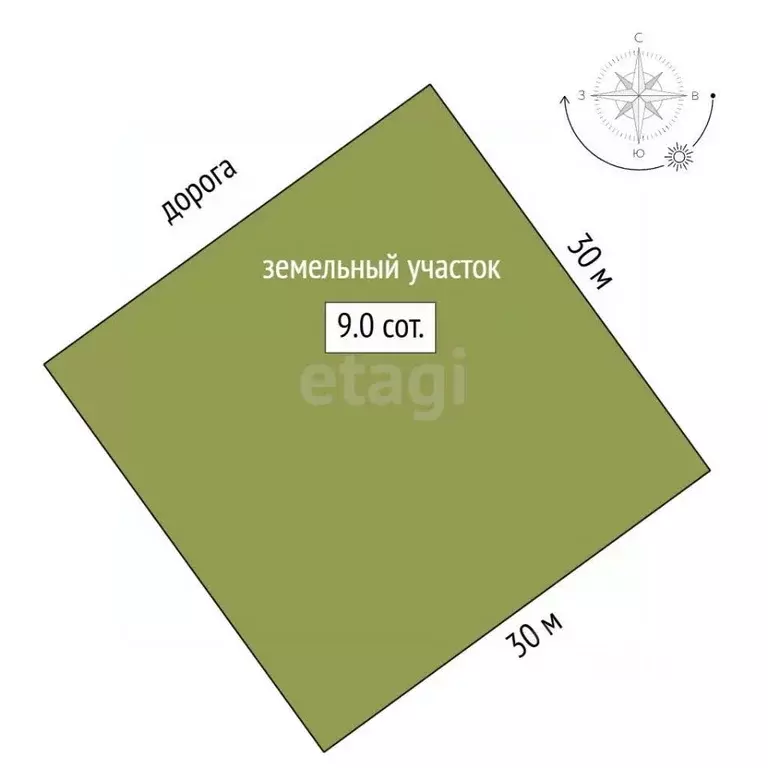 Участок в Саха (Якутия), Жатай городской округ, Жатай рп  (9.4 сот.) - Фото 2