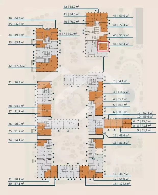 Торговая площадь в Москва Северный ао, Соул жилой комплекс, к6 (59 м) - Фото 2