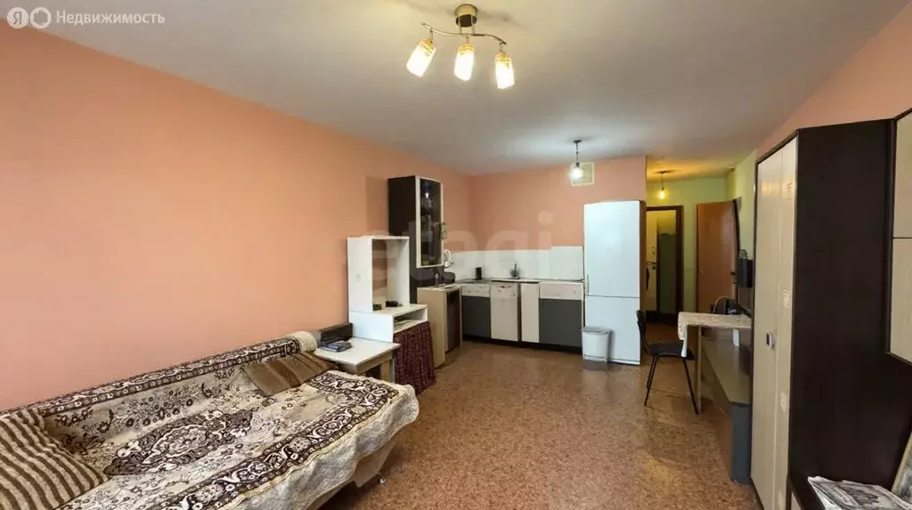 Квартира-студия: Новосибирск, Затулинский жилмассив, улица Зорге, 94 ... - Фото 2