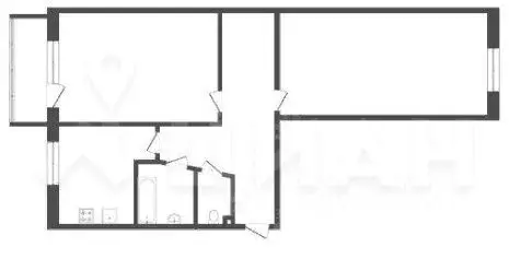 2-к кв. Красноярский край, Красноярск ул. Ленина, 27 (49.0 м) - Фото 1