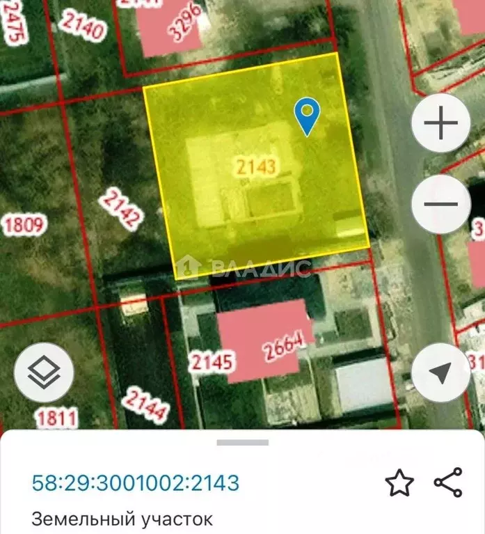 Участок в Пензенская область, Пенза проезд 1-й Лиственный, 14 (22.99 ... - Фото 2