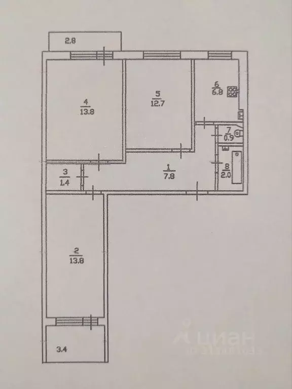 3-к кв. Саратовская область, Саратов ул. Имени Академика С.Г. ... - Фото 0