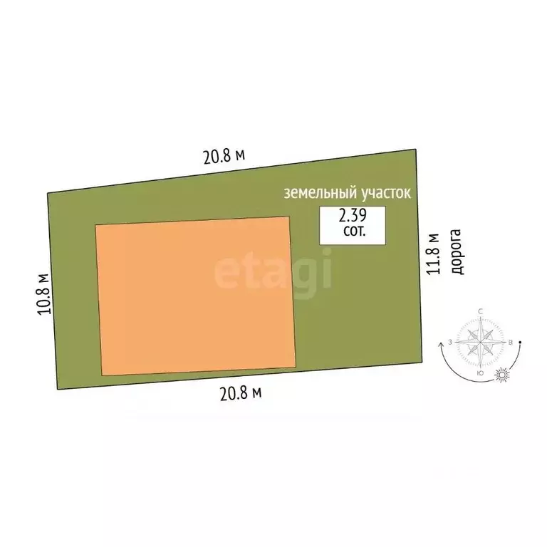 Дом в Ростовская область, Ростов-на-Дону Чеканный пер. (84 м) - Фото 2