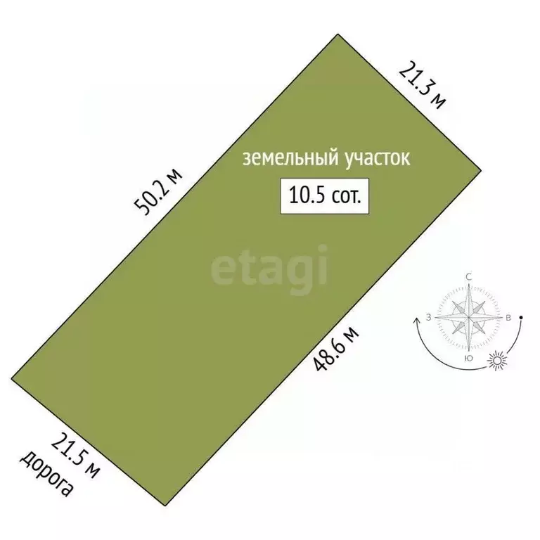 Участок в Ярославская область, Ярославский муниципальный округ, д. ... - Фото 2