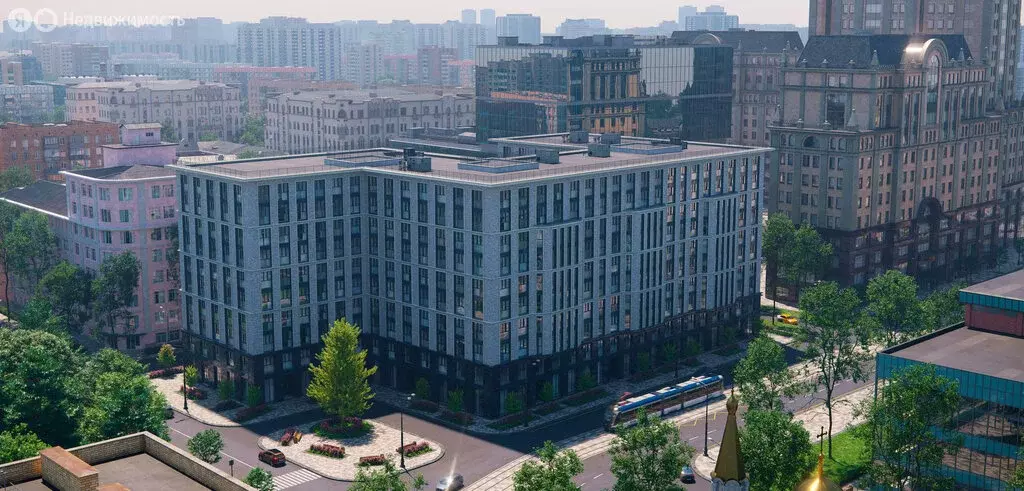 1-комнатная квартира: Москва, Стремянный переулок, 2 (58.8 м) - Фото 1