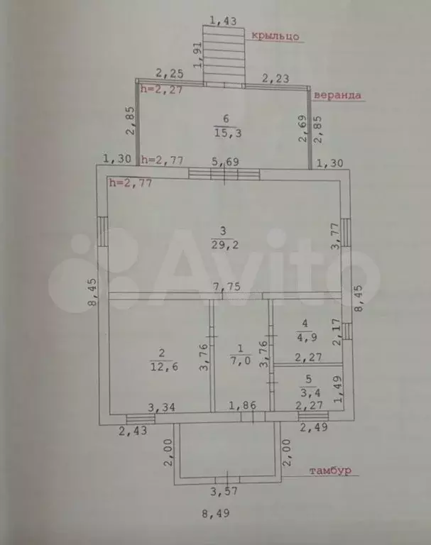 Дом 75,4 м на участке 6 сот. - Фото 0