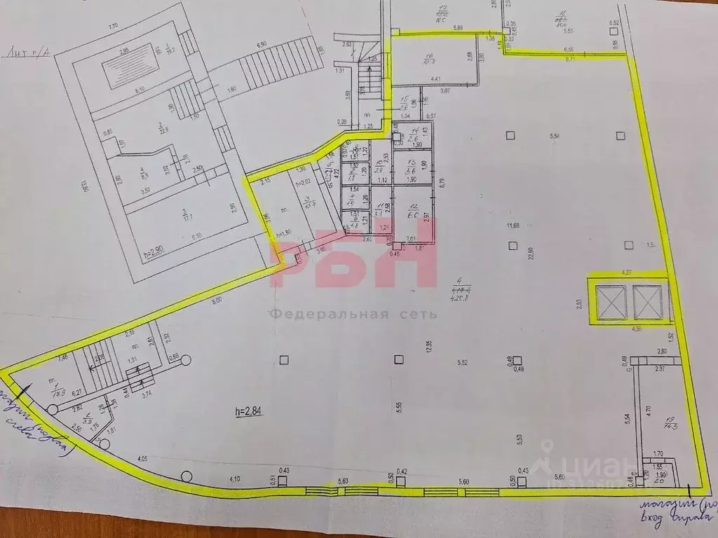 Помещение свободного назначения в Воронежская область, Воронеж ул. ... - Фото 2