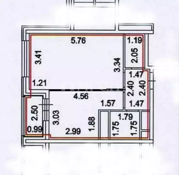 1-к кв. Московская область, Люберцы ул. Кирова, 12к3 (39.3 м) - Фото 1