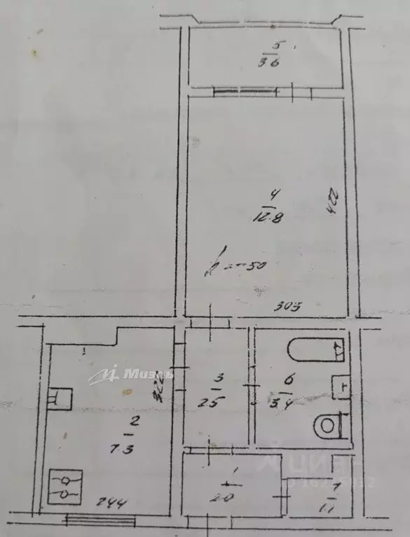 1-к кв. Севастополь ул. Бориса Михайлова, 11 (30.9 м) - Фото 1